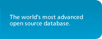 The world's most advanced open source database.
